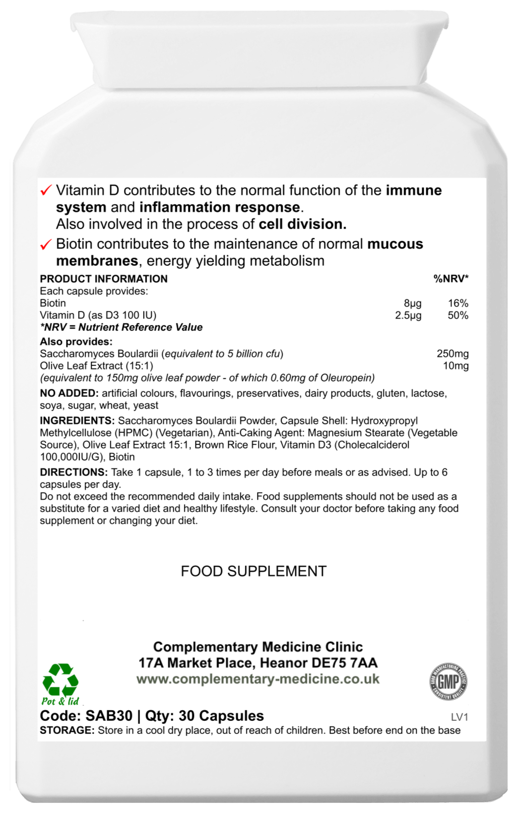 Biotic Yeast Complex