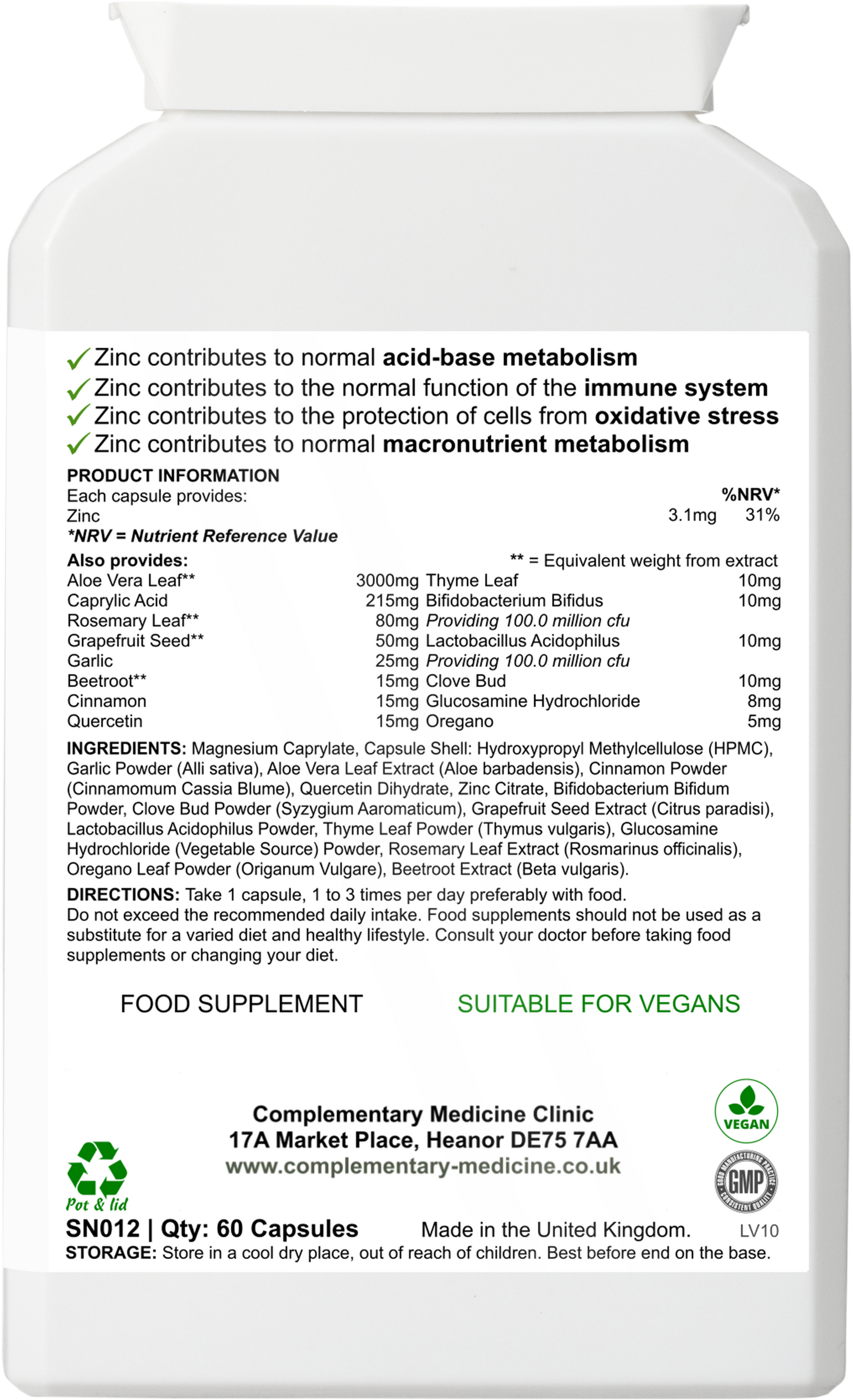 Canditox Cleanse Complex