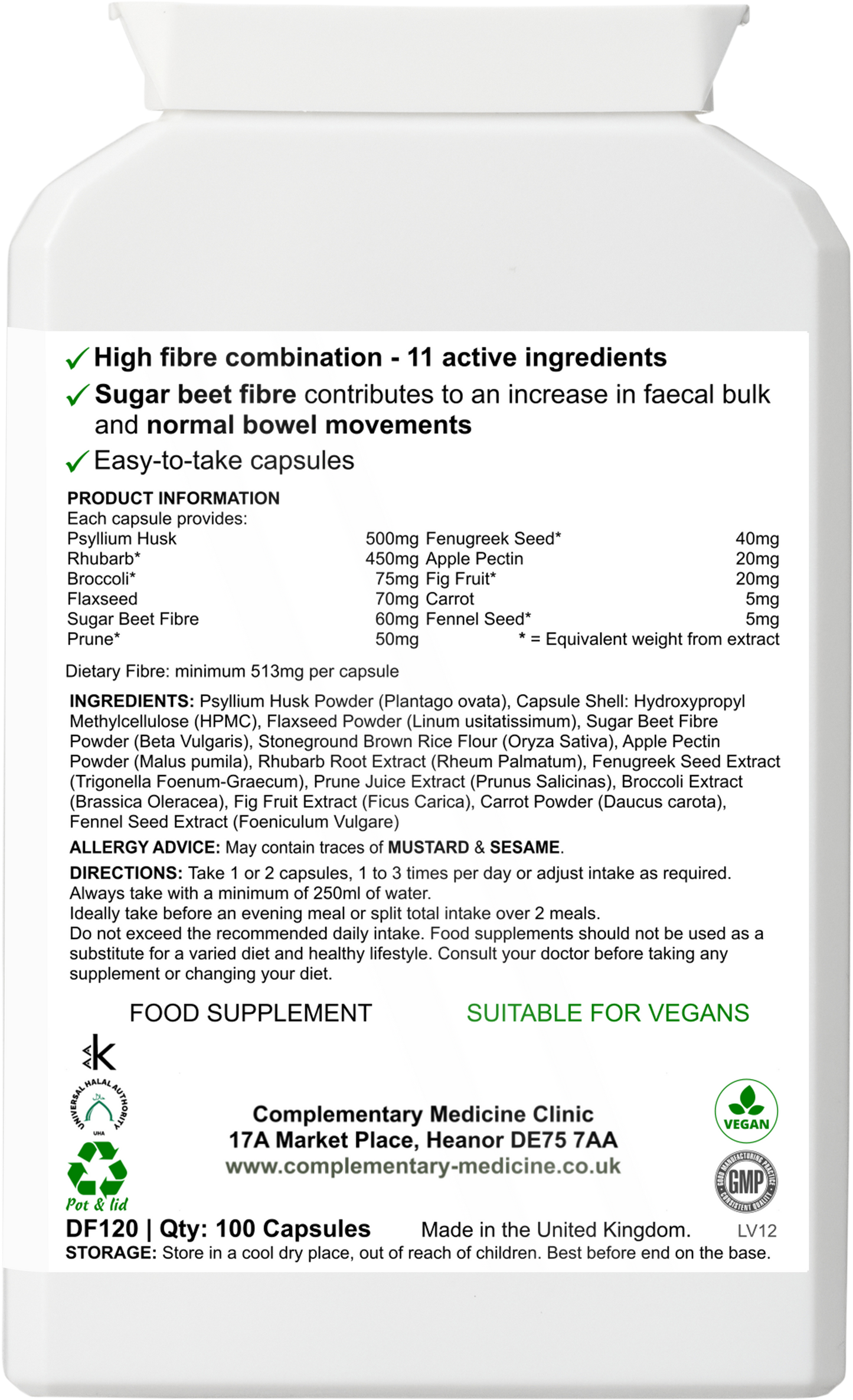 Complete Fibre Complex
