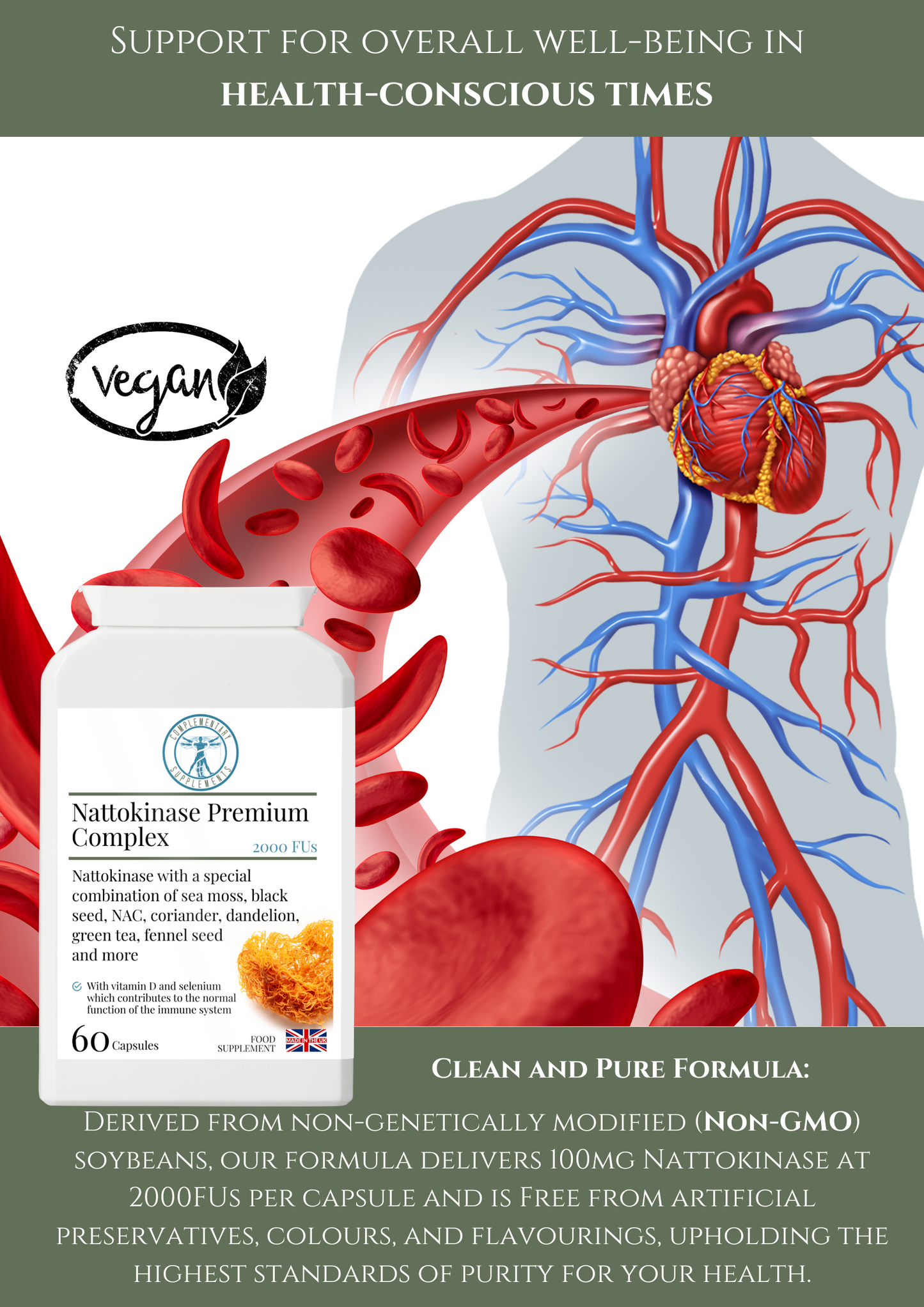 Nattokinase Premium Complex