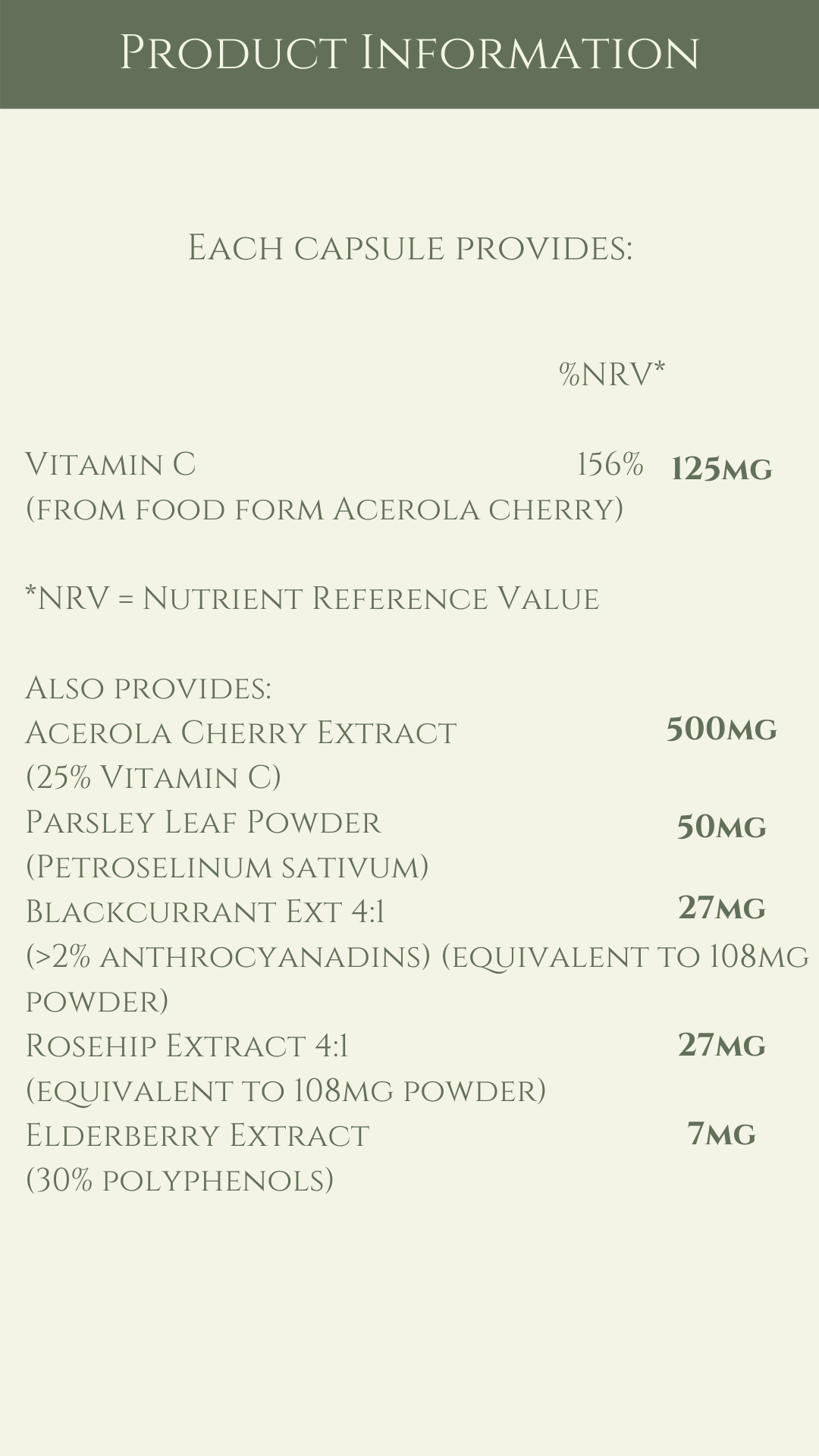 WholeFood Vit C