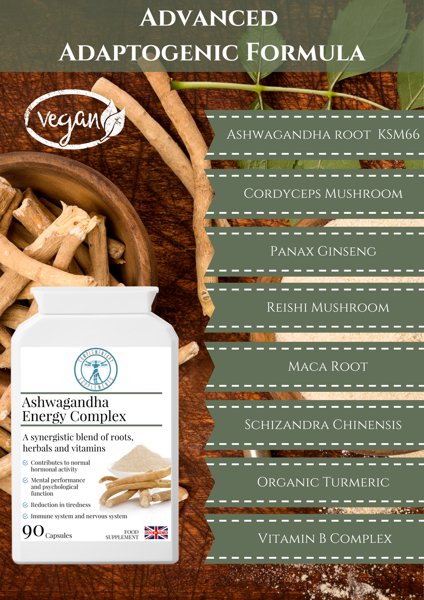 Ashwagandha Energy Complex