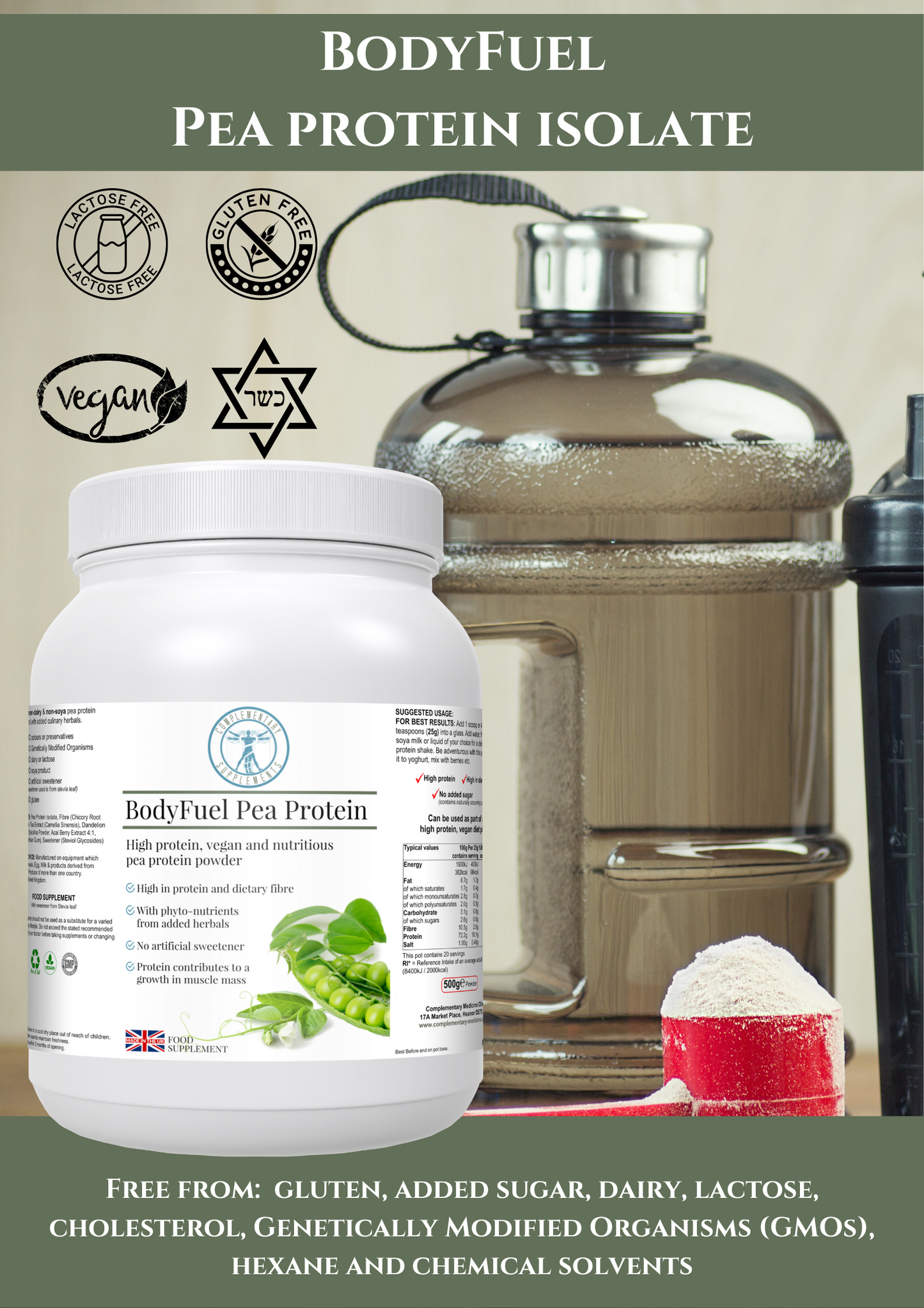 BodyFuel Pea Protein