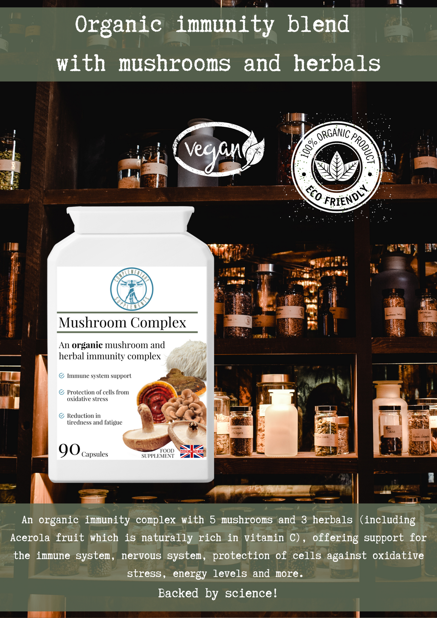 Organic Mushroom Complex