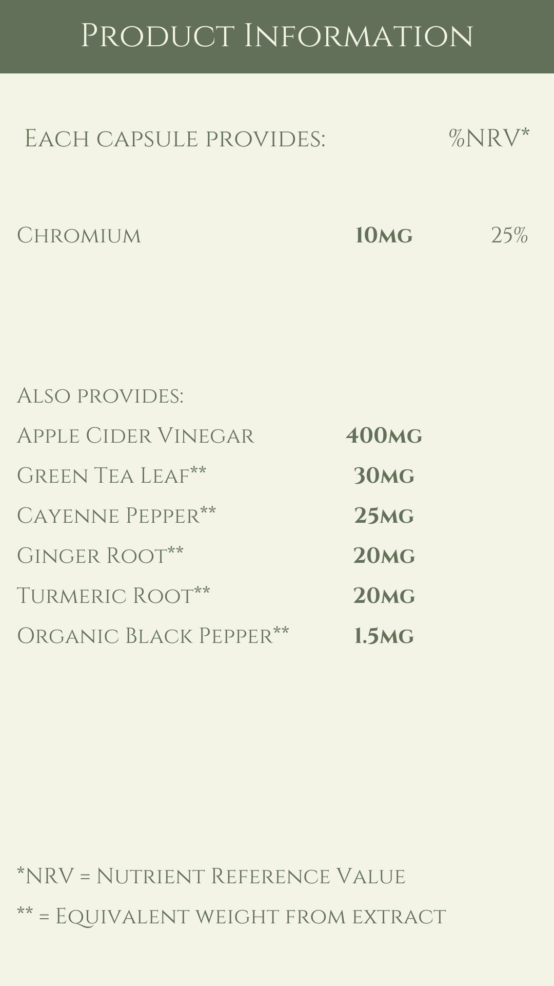 Apple Cider Vinegar Complex