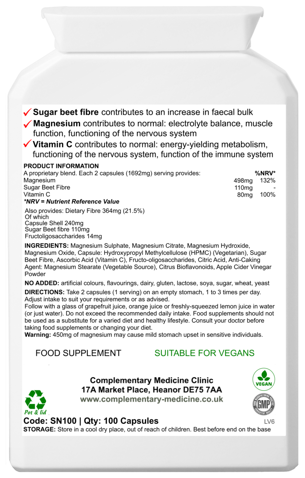Magnesium Colon Detox