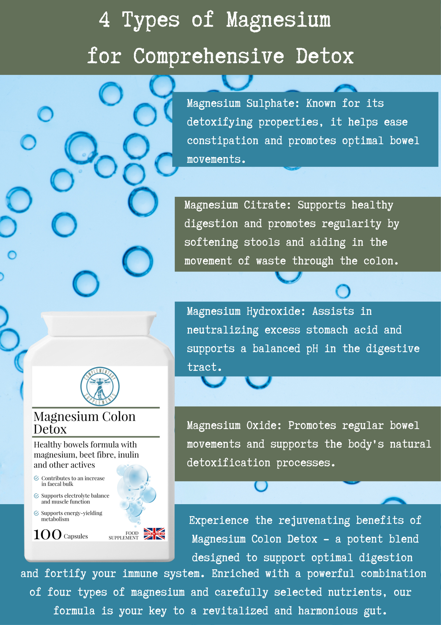 Magnesium Colon Detox