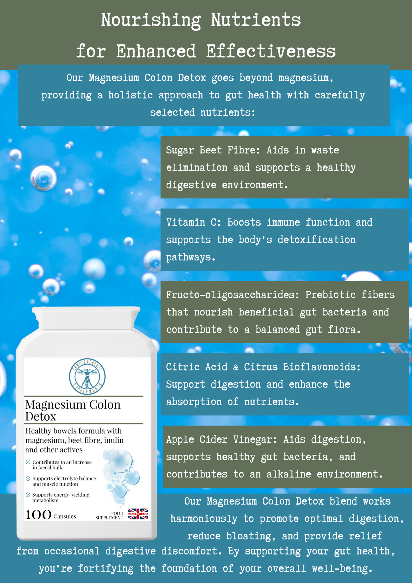 Magnesium Colon Detox