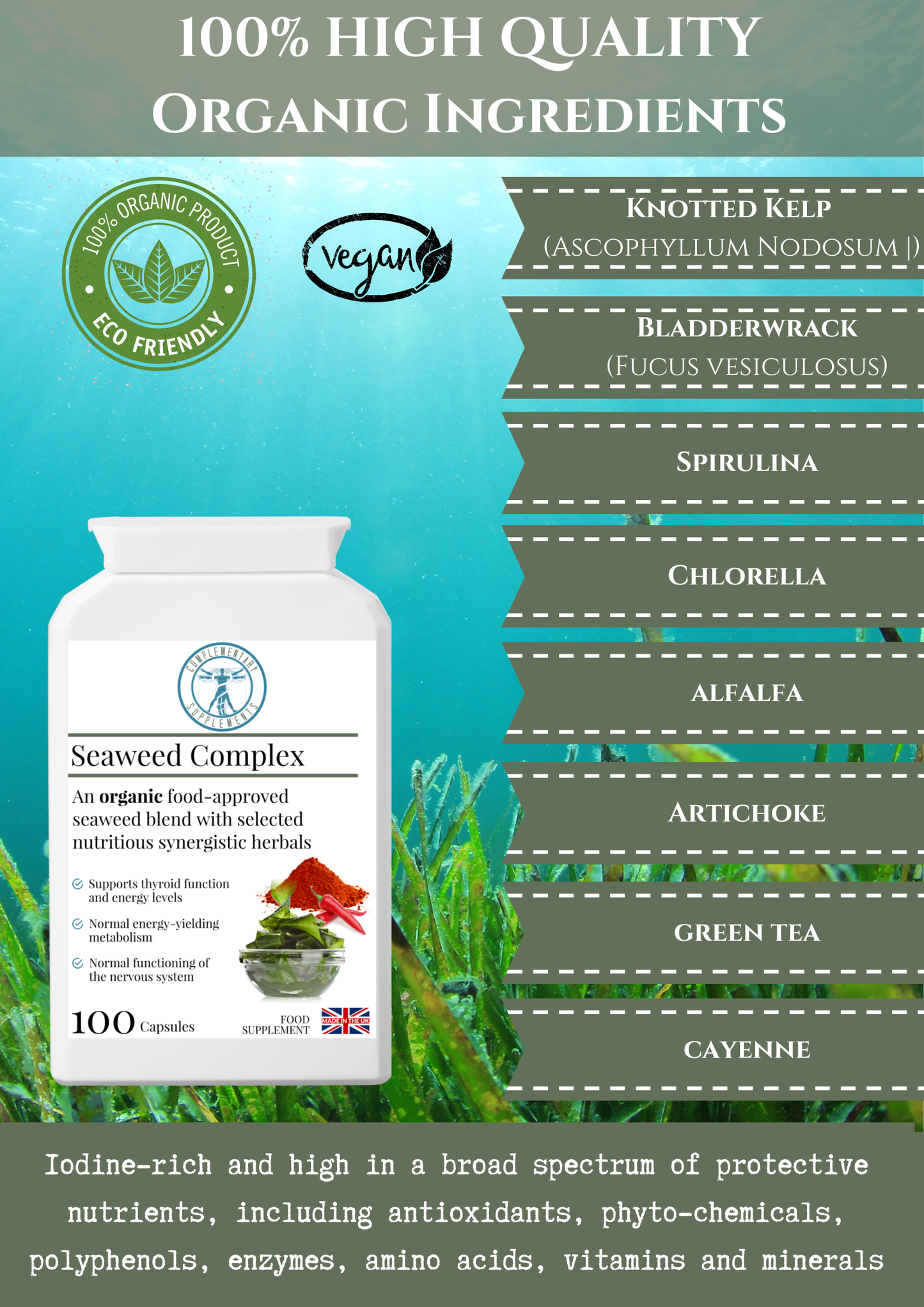 Organic Seaweed Complex