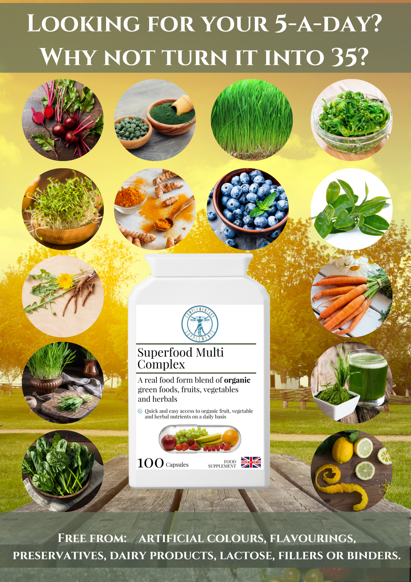 Organic Superfood Multi Complex